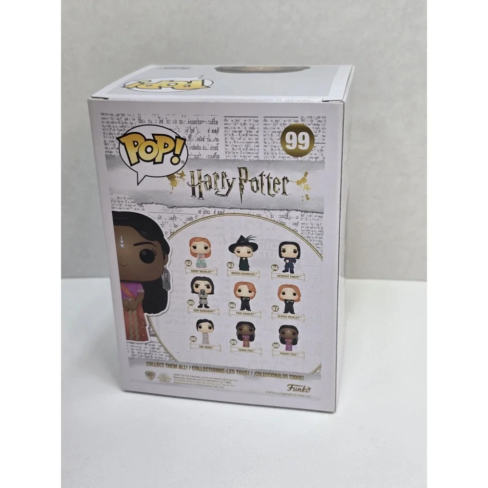 Funko Pop! 2019 Warner Bros. Harry Potter 99 Padma Patil Vinyl Figure